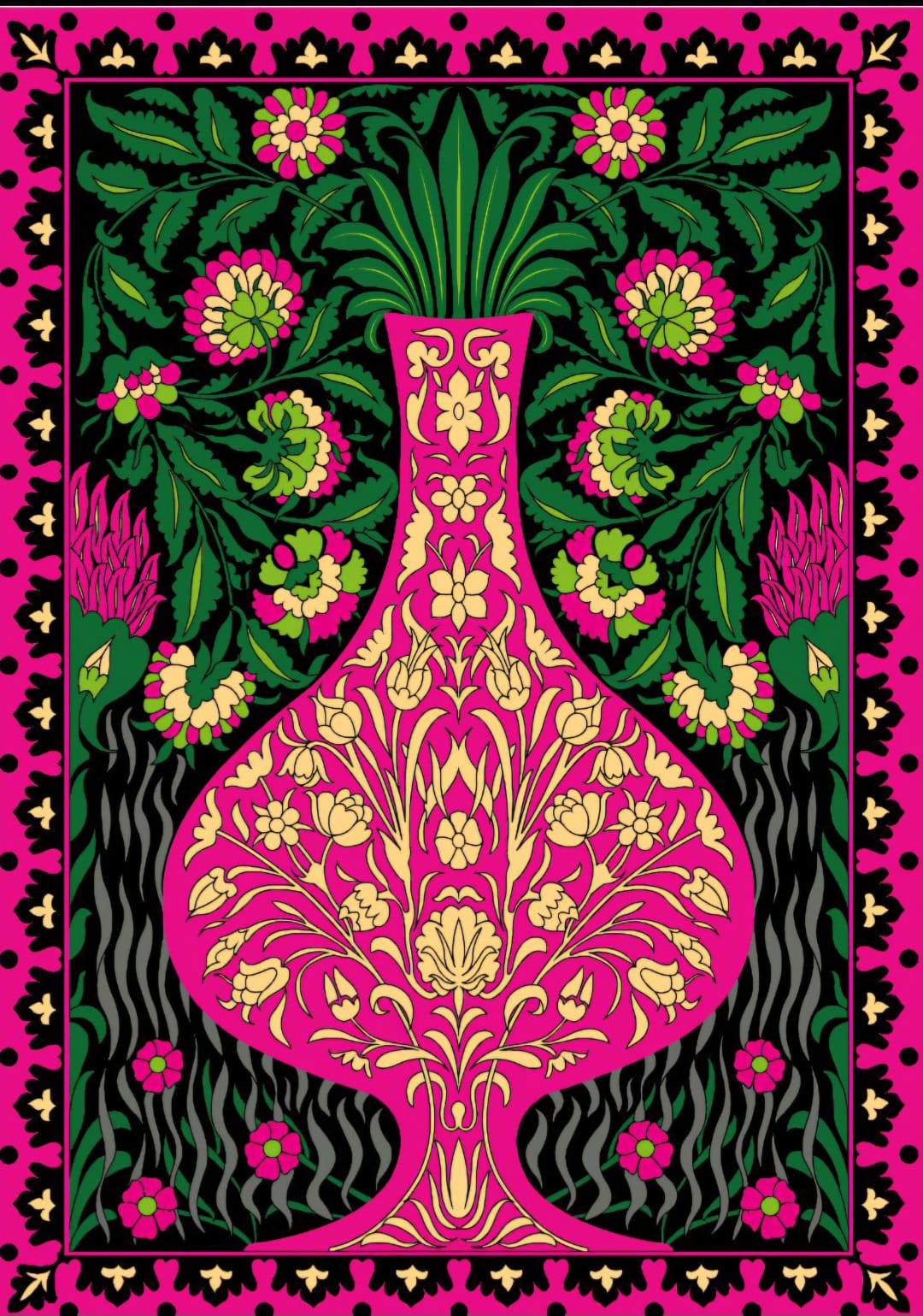 VASE IN BLOOM