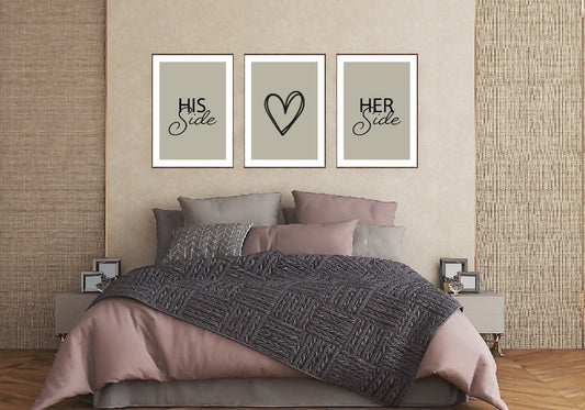 THATS MY SIDE - BEDROOM PRINTS