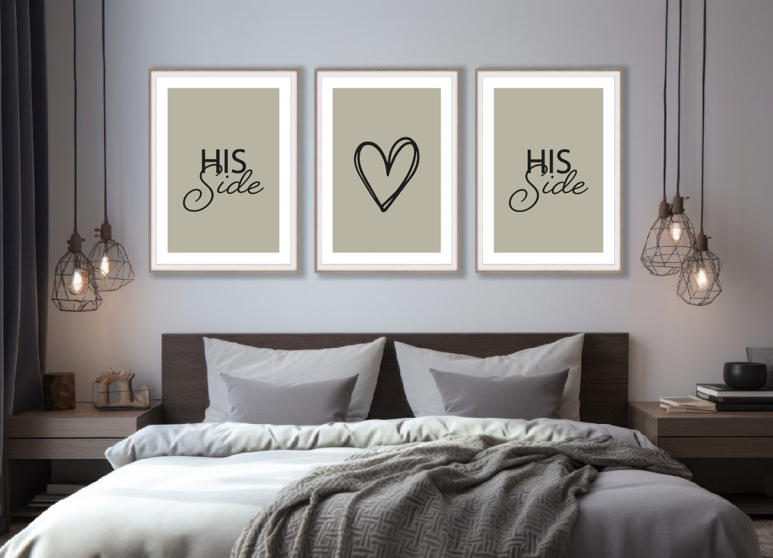 THATS MY SIDE - BEDROOM PRINTS